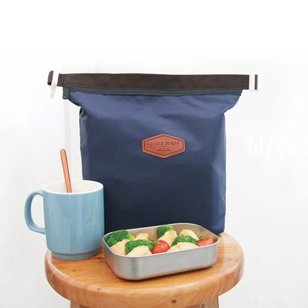 Sac Lunch Isotherme - COULEUR - Étanche - 25x30x9.5 cm - Sangle ajustable - 100% sans BPA