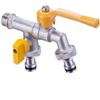 Ball Valve Garden Hose Faucet Adapter Wall Mounted Irrigation Brass Tap Joint  Balcony