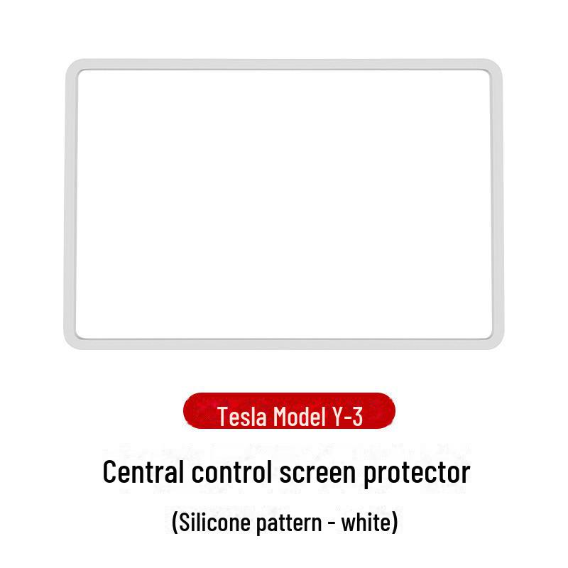 Силиконовый защитный чехол для экрана Tesla Model 3/Y - противоударный каркас