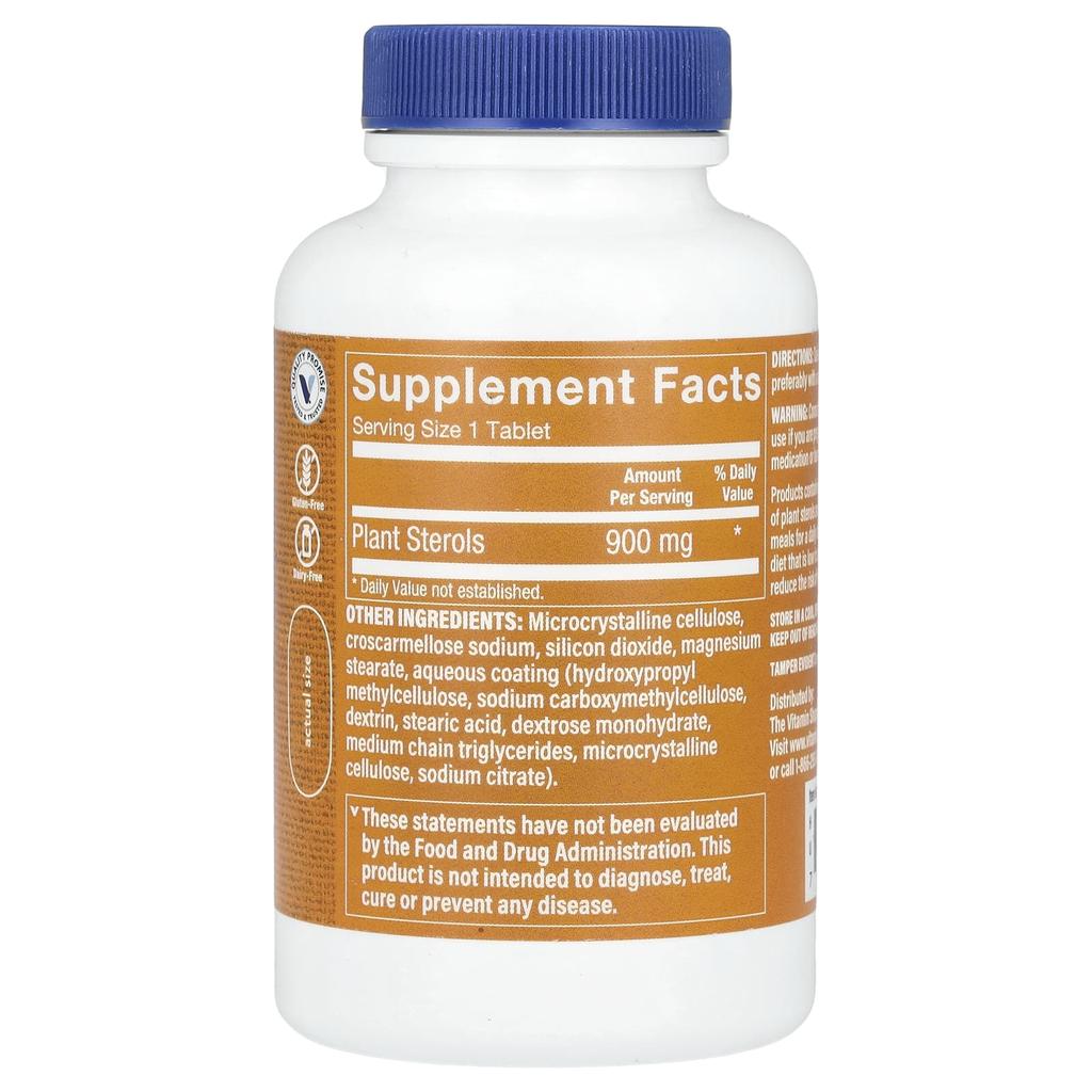 Super Phytosterols, 90 Tablets (900Mg per Tablet)