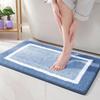 2025Водопоглощающий Нескользящий Коврик для ног Имитация Кашемира Коврик для пола Коврик для ванной Комнатный Дверной коврик Ковер