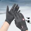 Новые зимние перчатки для мужчин и женщин, водонепроницаемые мотоциклетные перчатки для езды на свежем воздухе, бархатные теплые перчатки для бега, лыжные перчатки