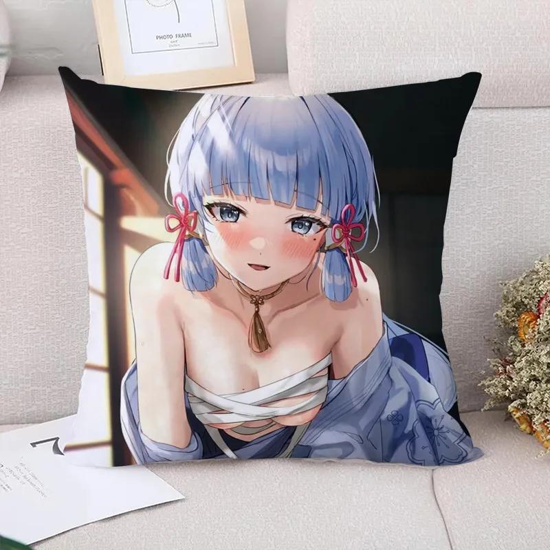Наволочки для подушек Genshin Impact для постельных подушек, декоративные наволочки, декор, диванные подушки, парные подушки, наволочки