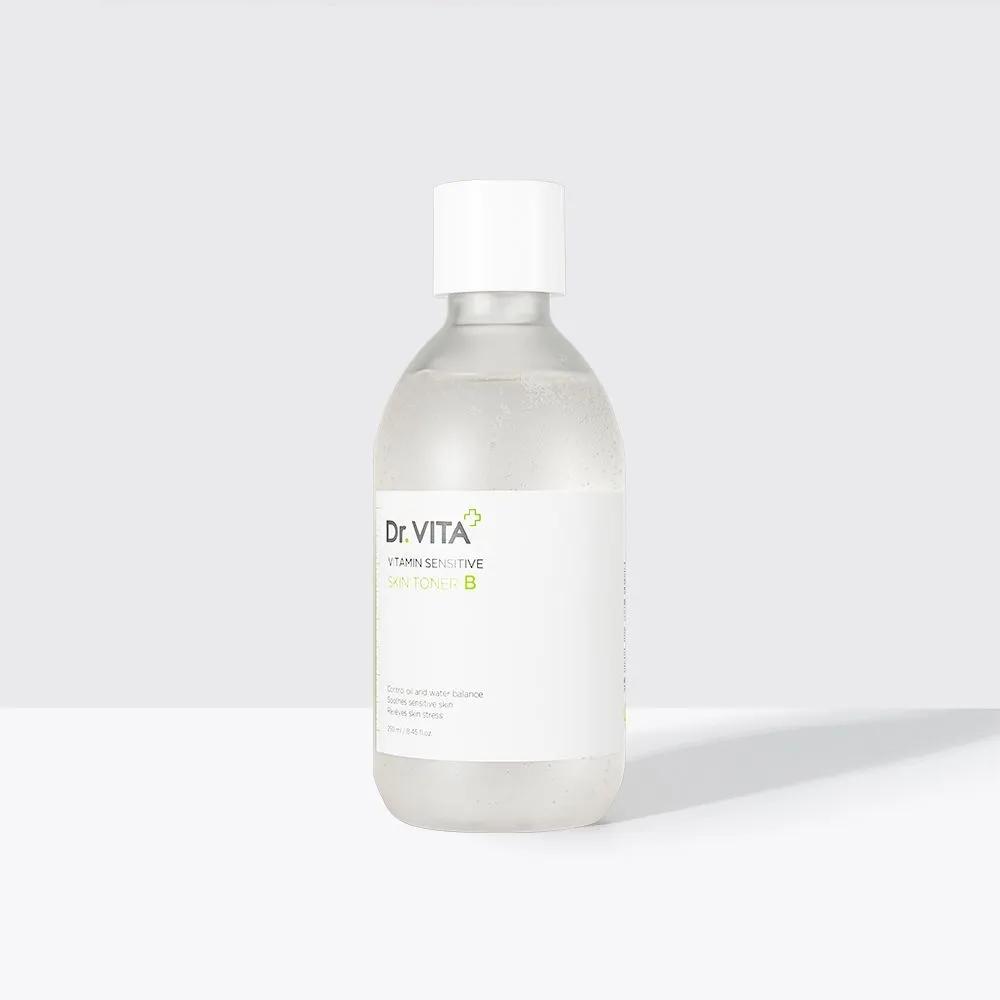 Dr.VITA Sebum Control, Pore Improvement, and Troubled Skin Care Vitamin B Sensitive Skin Toner 250ml