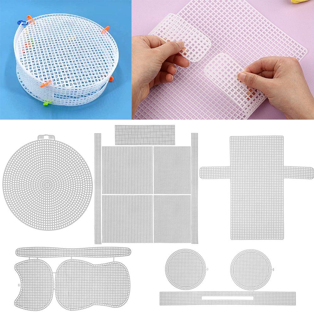 Variety Accessories Assistant Woven Material Knitted Piece Grid Plate for Weaving Bags