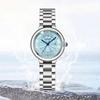 Women's Silver Wristwatch, Waterproof, Brand Name, Stylish, Business, Stainless Steel, Luxury, Gift, Simple, Cute, Blue Watch for Women