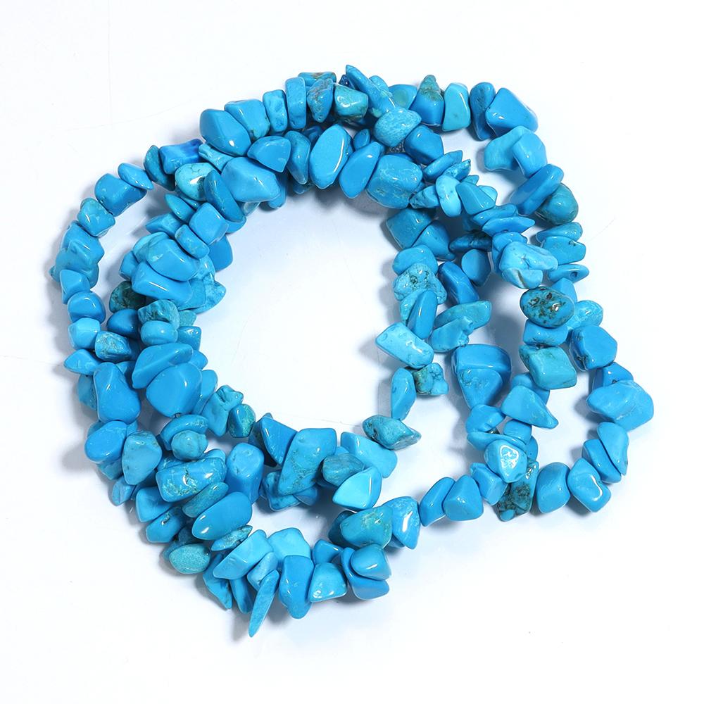 Irregular Turquoises Natural Stone Beads Freedom Chips Gravel Loose Beads For Jewelry Making DIY Bracelet Necklace Accessories
