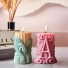 DIY Cylindrical Candle Mold Silicone Soap Mould Gypsum Resin Mold Home Decor