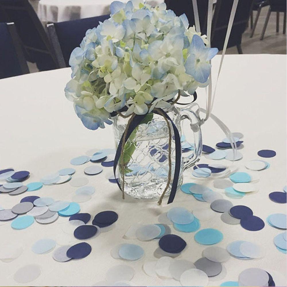 Decor Pink Dots Wedding Birthday Party Decorations Filling Balloons Confetti Tissue Paper Round