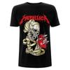 Черная футболка унисекс Metallica Heart Explosive Slim Fit