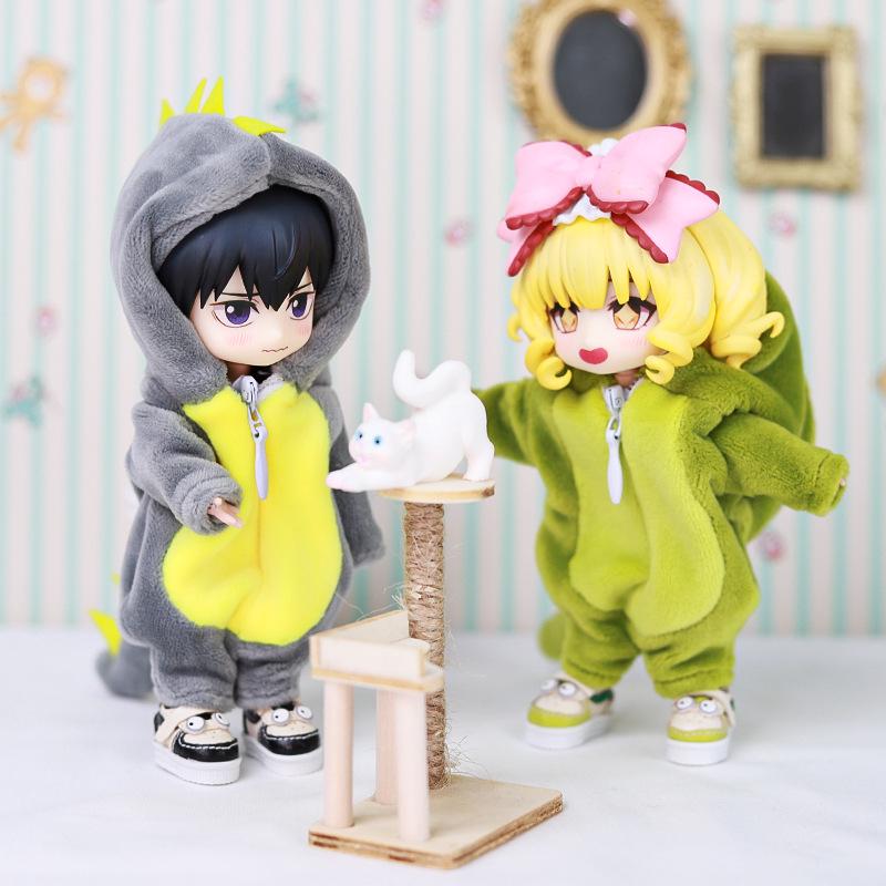 Harle Anime OB11 Monster Dinosaur Doll Outfit 12 Points Body BJD Accessories GSC Spot