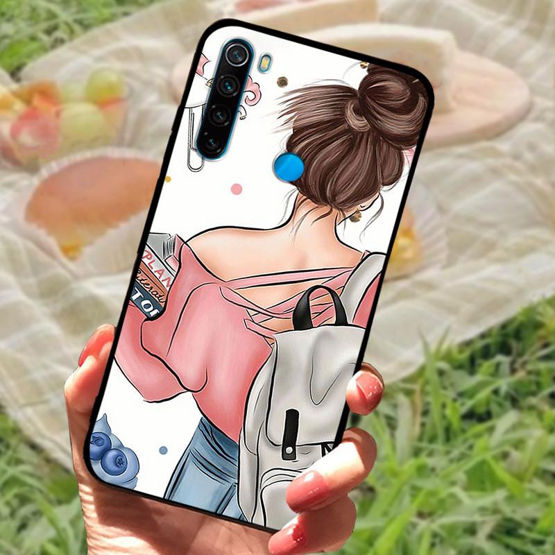Чехол для телефона Xiaomi Redmi Note 8T Мягкий силиконовый чехол-бампер для Redmi Note 8 Pro Coque Note8 Мультяшное животное Fundas Оболочка