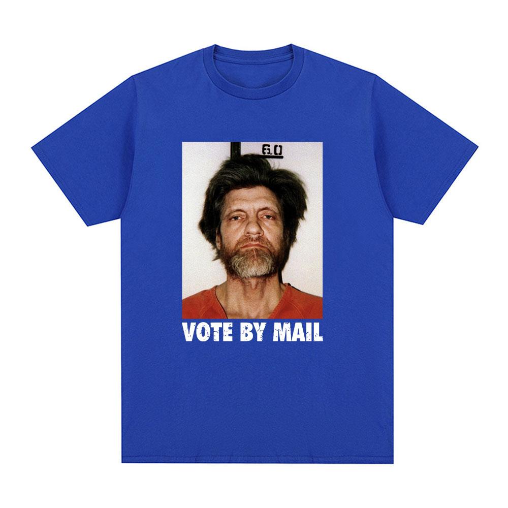 Футболка Ted Kaczynski для голосования по почте, мужская, модная, с графикой Харадзюку, унисекс, высокого качества, повседневная, винтажная, футболка, топы
