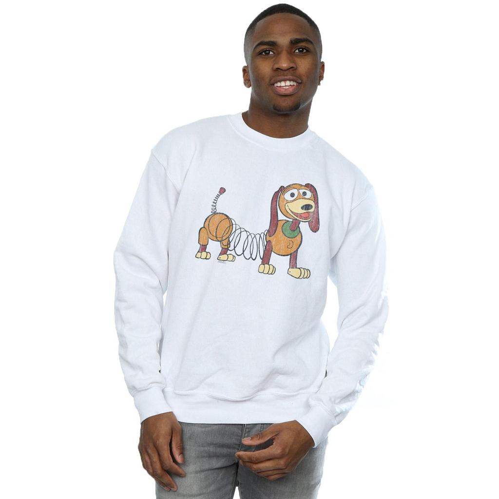 Disney Mens Toy Story 4 Slinky Pose Sweatshirt