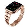Женский тонкий браслет из нержавеющей стали для Apple watch Ultra3 11 10 9 8 7 49mm 40 42 41 45 46mm Ремешок для iWatch Роскошный металлический ремешок