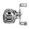 Катушка VISPREA с приманкой, легкая, с глубокой канавкой, с функцией сигнализации, для начинающих, с максимальным сопротивлением 6 кг, передаточным числом, алюминиевой шпулей, для морской рыбалки в пресной воде