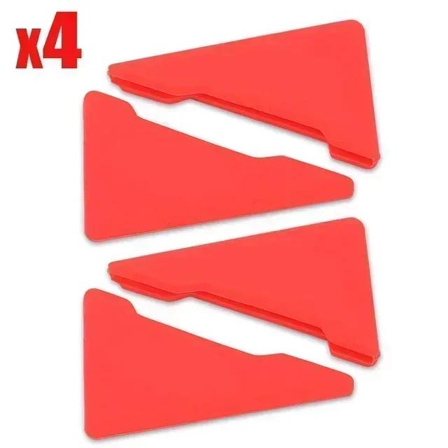 2/4PCS Universal Car Door Corner Anti-Collision Cover Silicone Door Edge Protector Accessories