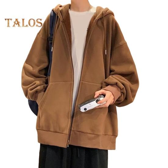 Мужская толстовка с капюшоном на осень-зиму с толстой флисовой подкладкой, с капюшоном, длинными рукавами и большими карманами, однотонная, свободные эластичные манжеты, завязка на шнурок, женская куртка для пары, спортивная