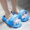 Lazy Foot Wash Slipper Bathroom Slipper Sucker Plastic Bath Shoes Shower Brush Slipper Massager Foot Pumice Bath