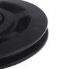 95Mm Black Bearing Pulley Wheel Cable Gym Equipment Part Wearproof