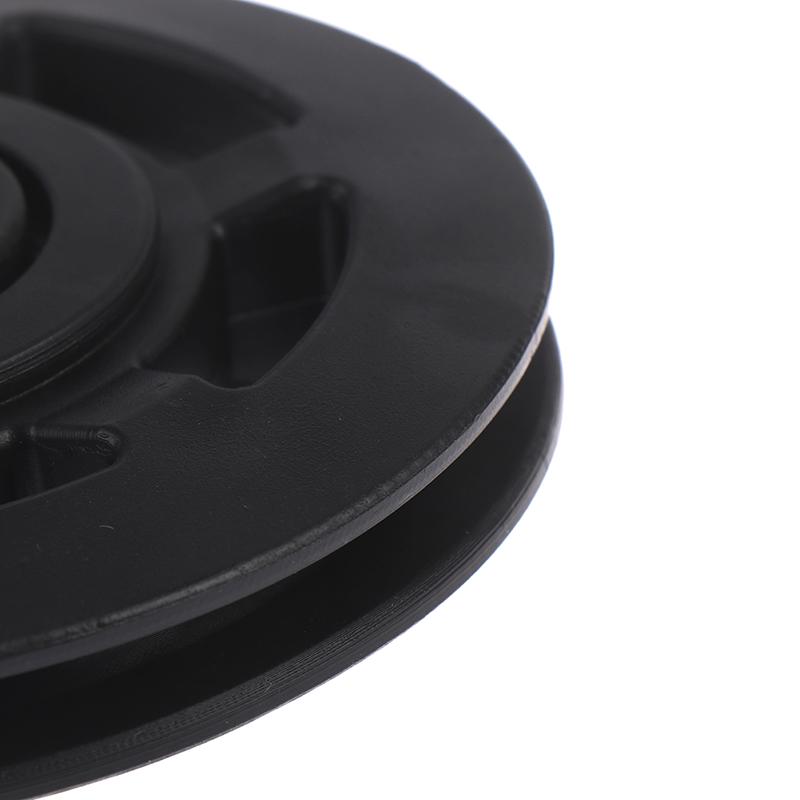 95Mm Black Bearing Pulley Wheel Cable Gym Equipment Part Wearproof