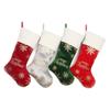 Embroidered Hot Stamping Christmas Stockings Set