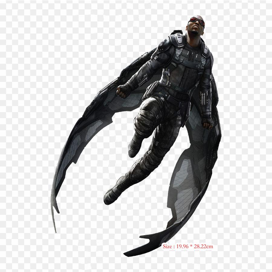 Falcon Comic Sam War Machine Iron On Heat Transfer Printing Vinyl Patches Sticker for Clothes DIY Appliques Washable Patches