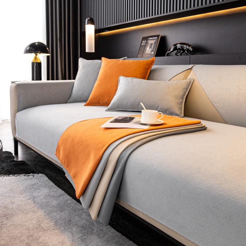 Waterproof Sofa Cushion Anti-Scratching Four Seasons Universal Non-Slip Modern Pet Overlay Sofa Covers