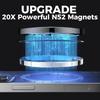 Magnetic Airplane Mobile Phone Holder Strong Magnet Portable Travel Phone Mount Flight Seat Desk Lazy Phone Bracket for MagSafe