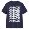 Project Hail Mary AMAZE White Unisexs T Shirts  Vintage Tees Short Sleeve Round Neck TShirts Pure Cotton Birthday Present Tops
