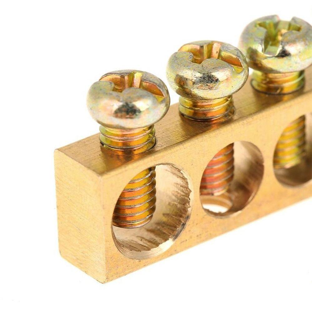 Copper Wire Connector Multi-specification Terminal Block Brass Row Junction Box Electrical