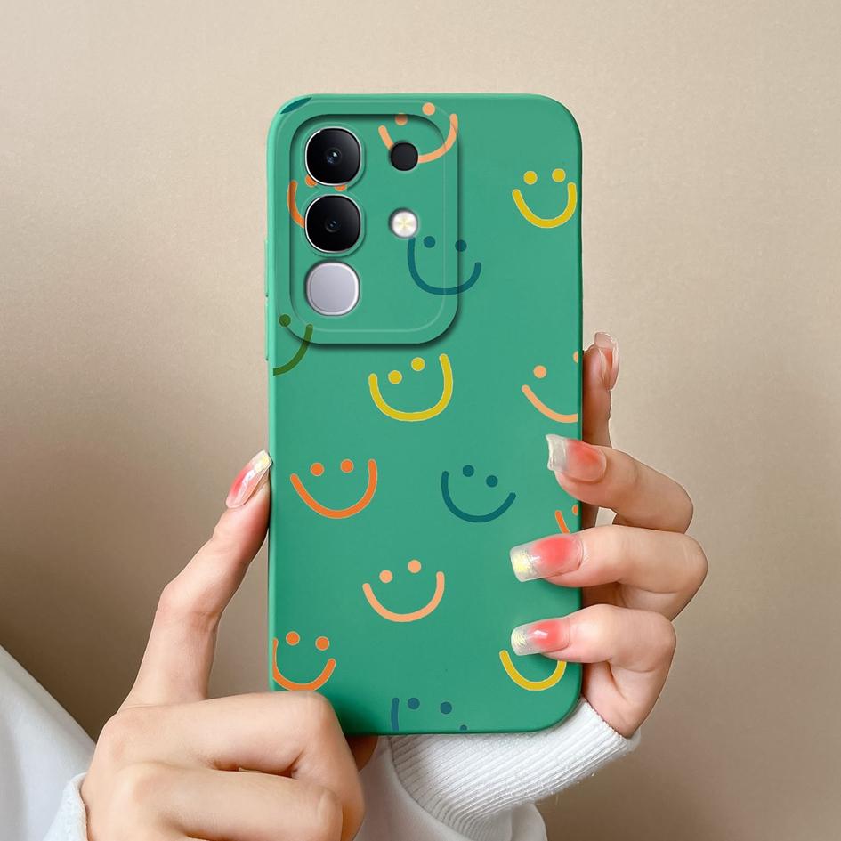 Для Vivo S19 Pro Y19S V30 V40e V50 Y04 T4x iQOO Z9s Y29 Y29S Y39 V40 Lite(ИДН) Чехол с модными этикетками и узорами, мягкий силиконовый чехол против падения для Vivo Capa