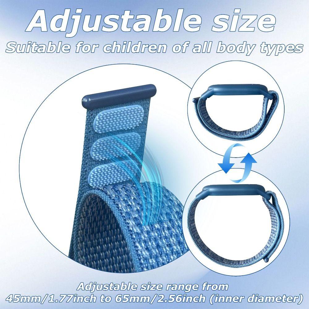 TPU Case Kids Bracelet Waterproof Child Wristband Nylon Strap for Xiaomi Tag Tracker Accessories