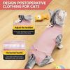 Adjustable Cat Recovery Suit Elastic Pet Jumpsuit Pet Body Suit Pet Soothing Clothes  After Neuter
