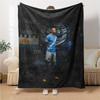 Manchester Citys Haaland Blankets Flannel Printed Breathable Warm Throw Blanket for Home Office Bedspreads 0708a81