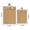 Office Supplies Wooden Multi-Function Clipboards Writing Sheet Pad Filing Clip Folder Board