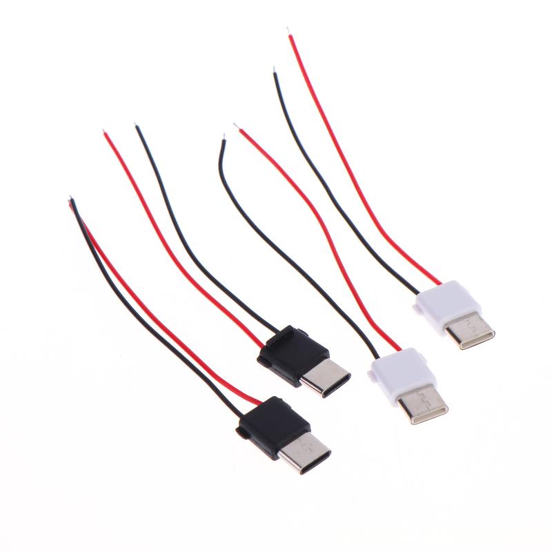 Разъем Type C Папа 1 5 шт. Встроенный Резистор Конденсатор DIY USB C Штекер для Пайки Ремонта