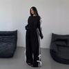 Autumn Women's Casual Long-sleeved Sweater Loose Trousers Two-piece Set