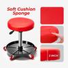 In-Stock Auto Repair Stool with Universal Wheels and Tool Tray