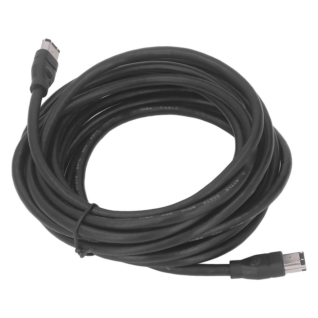 Firewire DV Cable 6 Pin Male To 6 Pin Male IEEE1394 Firewire Cord for Camcorder Digital Camera