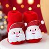 Children Merry Christmas Cute Cartoon Doll Stocking Winter Terry Thicken Anti-slip Thermal Baby Floor Long Socks for Newborn