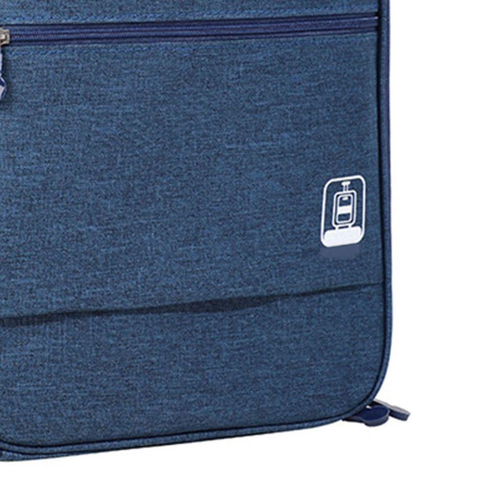 Hangable Travel Shoe Organizer Zippered Closure Storage Pouch Portable Folding Shoe Bag Men Women