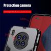 KEYSION Shockproof Armor Case for Honor 50 Lite 10X Lite X30i Silicone + PC Ring Stand Phone Back Cover for Huawei Nova 8i Y60