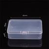 Plastic Box Organizer Storage Rectangular Box Mini Transparent Small Boxes Packing Box Storage Box Dustproof Jewelry Cas
