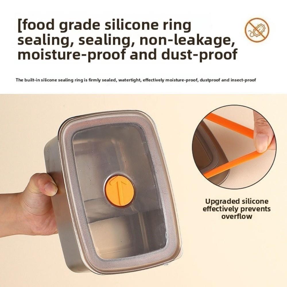 Герметичный Ланч-бокс Бенто Герметичный Контейнер для Хранения в Холодильнике и Морозильной Камере Кемпинговый Ланч-бокс Кухонные Аксессуары