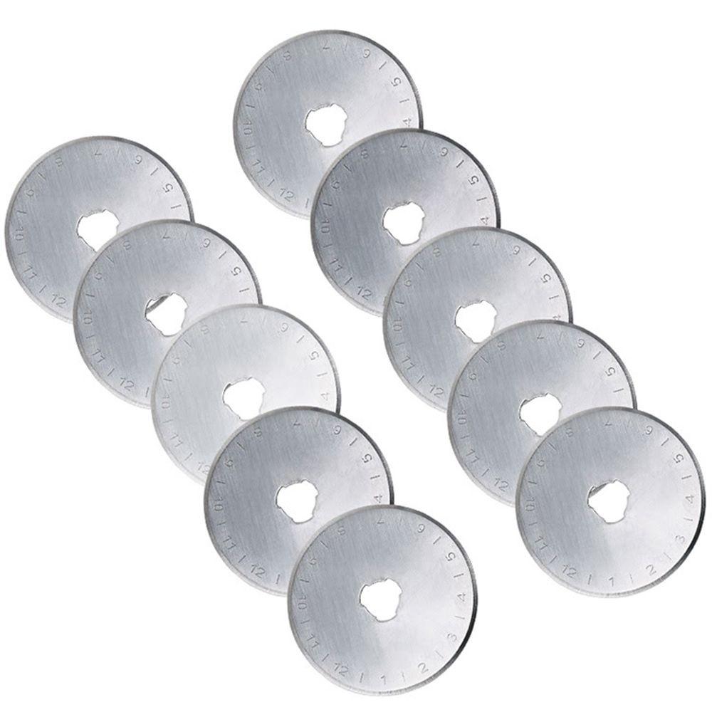 28/45/60 мм запасные части для лоскутных ремесел отрезанные домашние швейные инструменты круглые стальные роторные лезвия