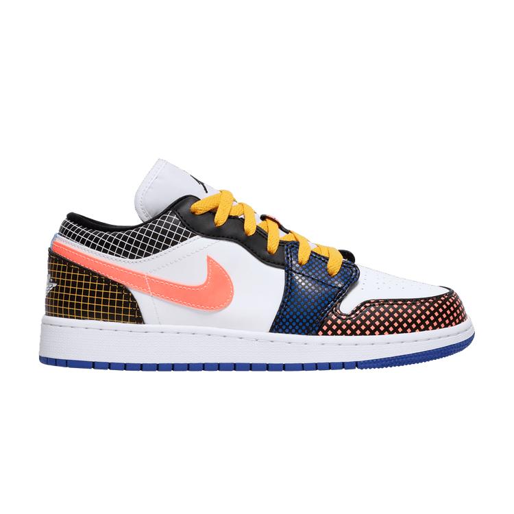 Jordan 1 Low MMD Multi-Color Grid (GS)