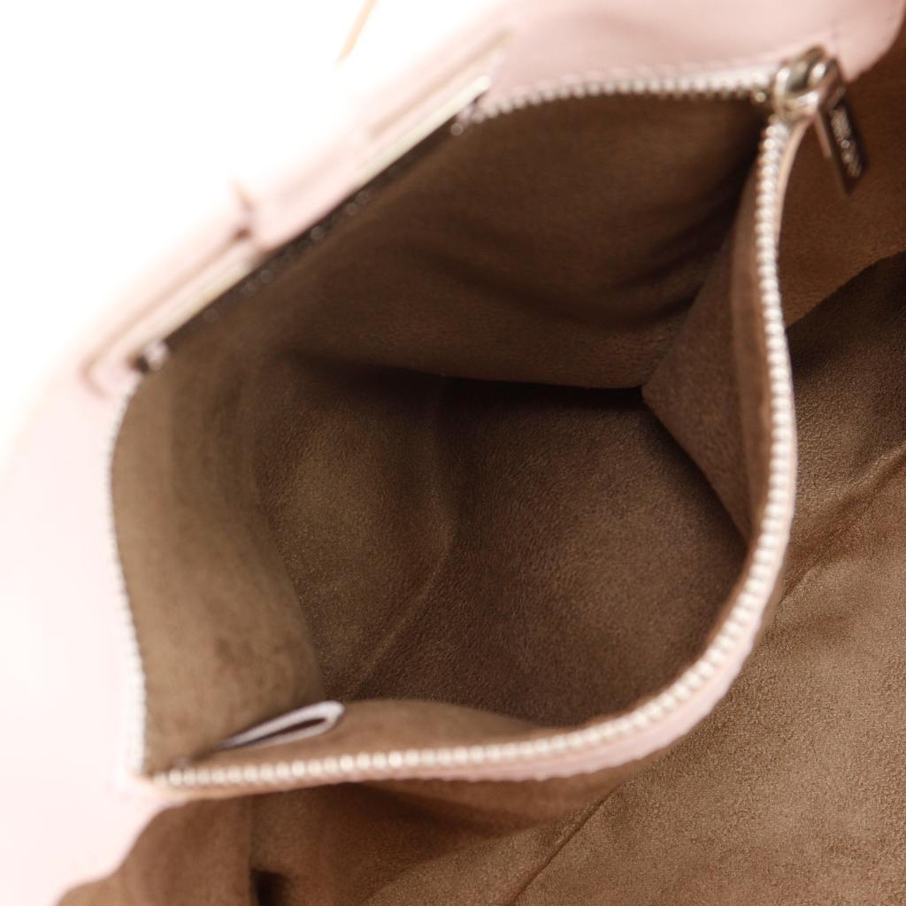 JIMMY CHOO Sasha S Tote Bag pink leather Women Used