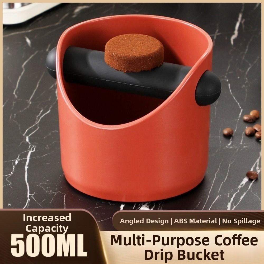 Creative Coffee Grounds Storage Bucket Splash-proof Espresso Dump Bin Desktop Storage Box