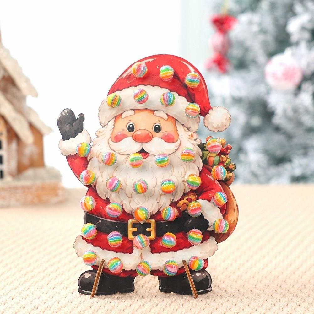 with 2 Support Brackets Christmas Lollipop Stand 36 Holes Xmas Gift Stand Home Decor